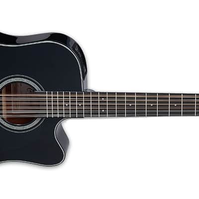 Takamine GD30CE-12BLK Dreadnought Acoustic Electric Guitar Gloss Black