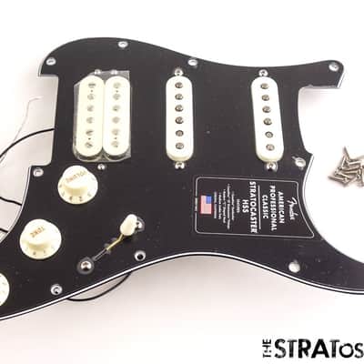 Fender American Professional Classic Strat HSS LOADED PICKGUARD BLK Black