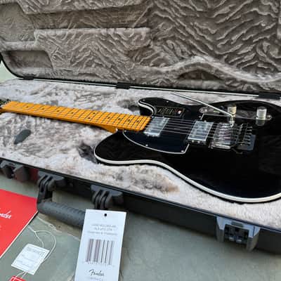 Fender American Ultra Luxe Telecaster Floyd Rose HH - Mystic Black