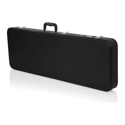 Hard-Shell Electric Guitar Case for Strat & Tele – Wood Plywood Case w/ Plush Interior, Locking Latches, Fits Fender Stratocaster, Telecaster & Standard Electric Guitars