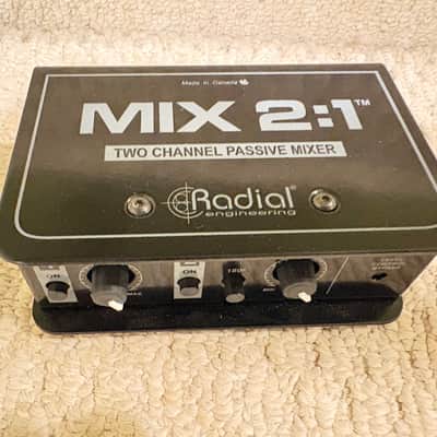 Radial Mix 2:1 Passive Stereo Summing Mixer 2010s - Blue