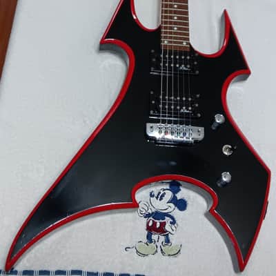 B.C. Rich Beast Red Bevel - Black/Red Bevel