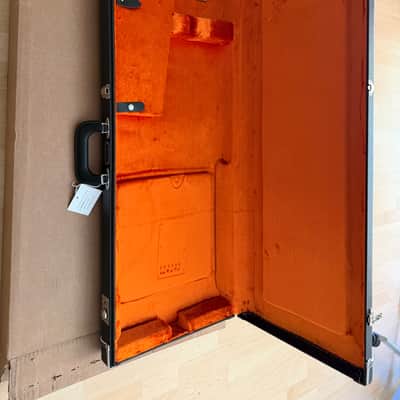 Fender Stratocaster Telecaster OEM Orange Black American Vintage Guitar Case Fender Stratocaster Orange Black 2025 Vintage Re - Orange Black