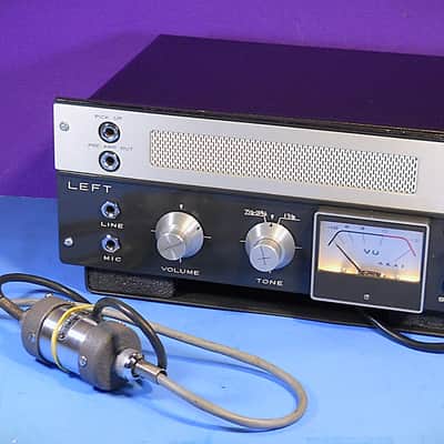 Available April 16 '26 Classic Akai M-8 RestoredTube Mic Preamp/Tube DI,Vintage Mic Trans,Nu-20db Varipad & Custom Case