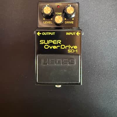 Boss SD-1-4A 40th Anniversary Super Overdrive 2021 - Black / Yellow
