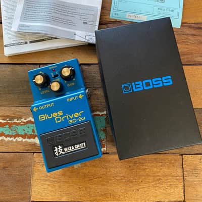 Boss BD-2W Waza Craft Blues Driver — Made in Japan