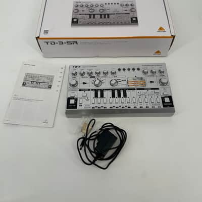 Behringer TD-3 Analog Bass Line Synthesizer 2019 - Present - Silver