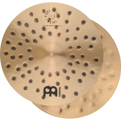 Meinl Pure Alloy Extra Hammered Hi Hat Cymbals 14"
