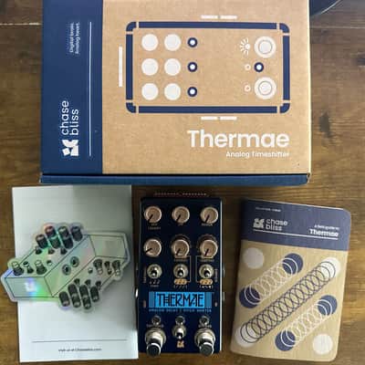 Chase Bliss Audio Thermae Analog Delay and Harmonizer 2018 - 2024 Blue