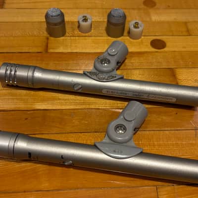 1 Pair Shure SM81 Microphones with Omni and Cardiioid Capsules