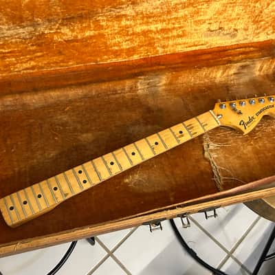 Vintage Fender Stratocaster Neck 1979 Maple w Hipshot Tuners