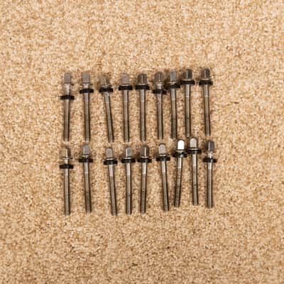 1990s Pearl Snare Drum Tension Rods (18) Lot #E12