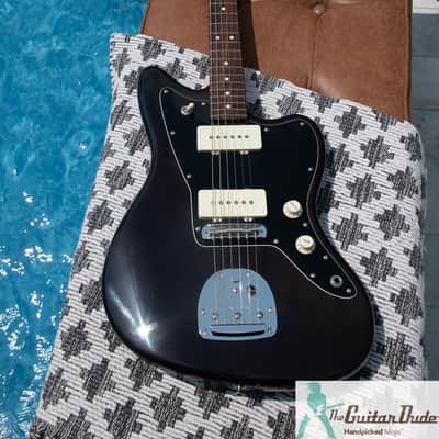 Fender FSR Hybrid II Jazzmaster 2024 - Translucent Black (TBK) w Matching Headstock - Pro Set Up w Perfect Fret/Action/Intonation!