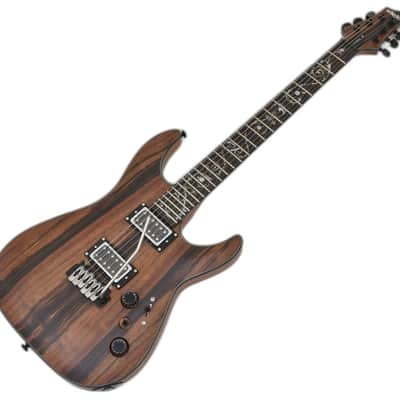 Schecter C-1 Exotic Ebony Guitar Natural Satin B-Stock 0397