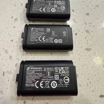 Sennheiser BA 70 Rechargeable Battery Pack Bundle (4-Pack) – Excellent Condition