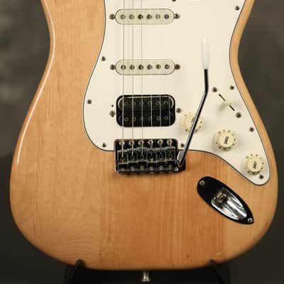 1974 Fender Stratocaster HSS Natural Refinish w/ Dimarzio humbucker