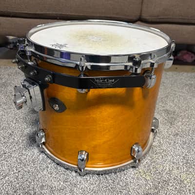 Tama Starclassic Performer 14x12 mounted tom Early 2000’s - Amber gold