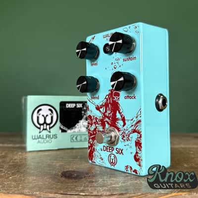 Walrus Audio Deep Six Compressor V1 2012 - 2018 - Blue / Red Diver
