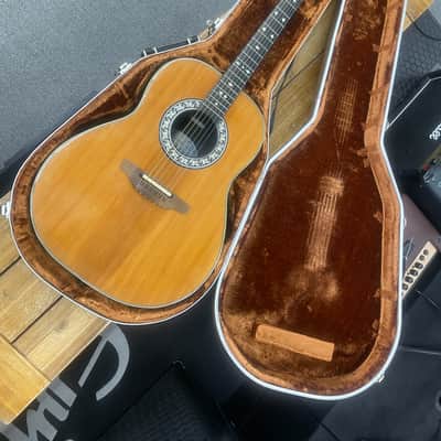 Ovation 1612 Custom Balladeer 1979 - Natural W Ovation Case