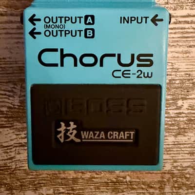 Boss CE-2W Chorus Waza Craft 2016 - Present - Blue