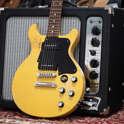 2005 Gibson USA Les Paul Special Double Cut - in Faded TV Yellow