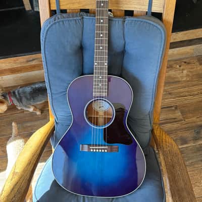 Gibson L-00 Blueberry Burst Acoustic/Electric Guitar