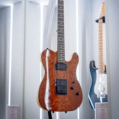 Schecter USA PT Custom EXOTIC Redwood Burl