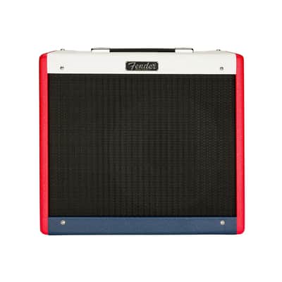 NEW Fender Blues Junior IV FSR Limited Edition "Color Trio" 15-Watt 1x12" Guitar Combo - Red / White / Blue, Support Small Business and Buy It Here!