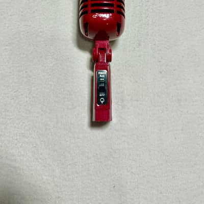Pyle PDMICR42R Dynamic XLR Microphone For Studio Recording, Red