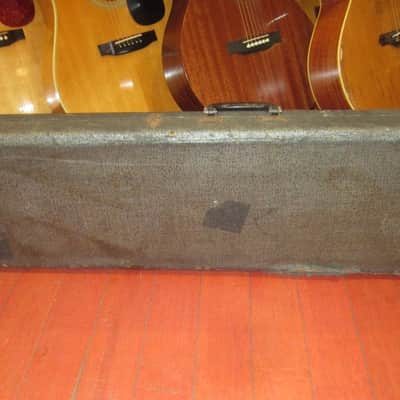 1964 Fender Mustang Bass Case Two Tone Grey