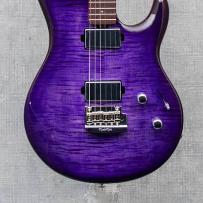 Ernie Ball Music Man Luke 4 HH Maple Top Grape Slushie
