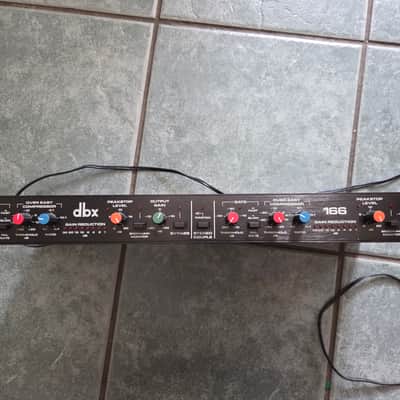 dbx 166 2-Channel OverEasy Compressor 1988