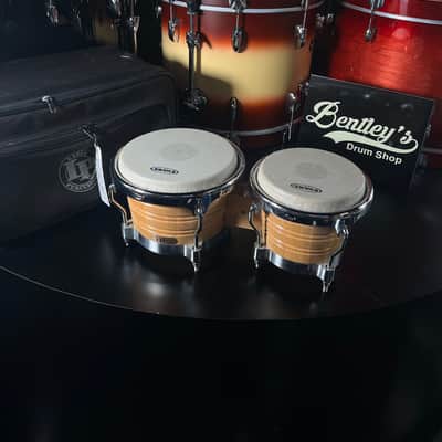 L.P. Latin Percussion Generation II Bongos w/Comfort Curve II Rims & Deluxe LP Bag