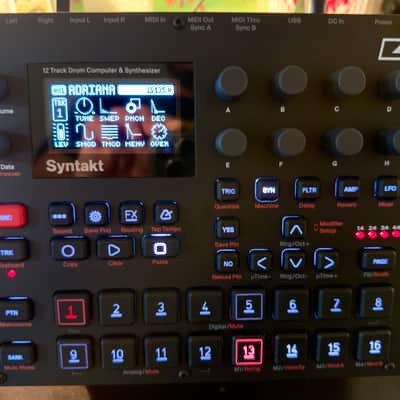Elektron Syntakt 12 Track Drum Computer & Synthesizer