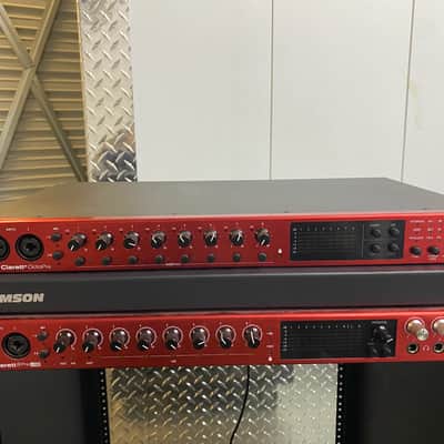 Focusrite Clarett+ OctoPre 8-Channel Microphone Preamp with ADAT I/O