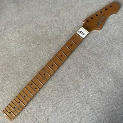 Strat Style Roasted Maple Guitar Neck