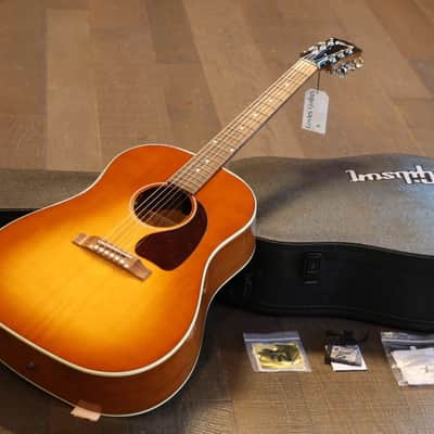 2025 Gibson J-45 Standard Acoustic Guitar Heritage Cherry Sunburst + OHSC