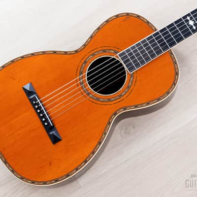 1890s Lyon & Healy Size 1 Vintage Parlor Acoustic Guitar, Adirondack Spruce & Brazilian Rosewood, Collector-Grade
