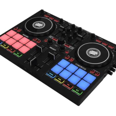 Reloop Ready | Compact 2-Deck DJ Controller for Serato | 16 RGB Pads & Scratch Bank Support