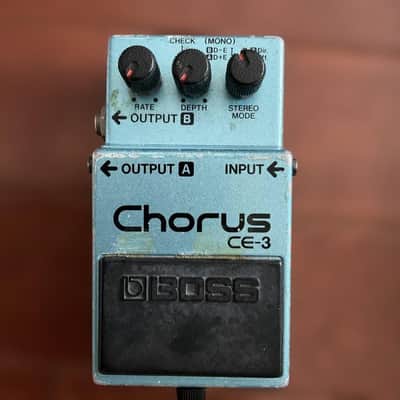 BOSS CE-3 Chorus Guitar Pedal Made in Japan Rare