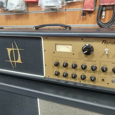 Randall NB King 100 Nuno Bettencourt Signature 2-Channel 100-Watt Tube Guitar Amp Head 2000s - Black with Gold Panel