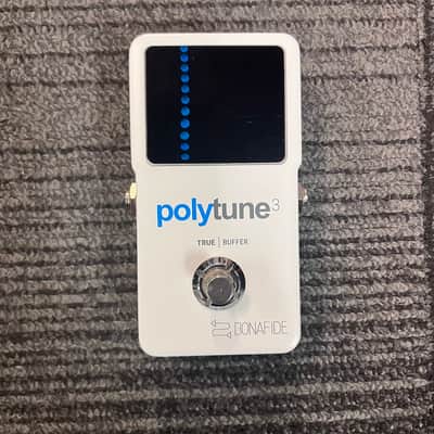 TC Electronic Polytune 3 Mini Polyphonic Tuning Pedal 2019 - Present - White