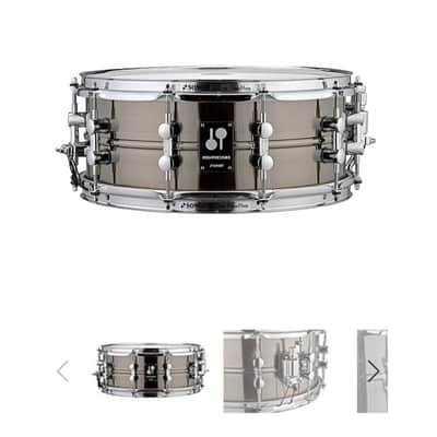 Sonor Kompressor 14x5.75" Brass Snare Drum 2023 - Present - Black Nickel