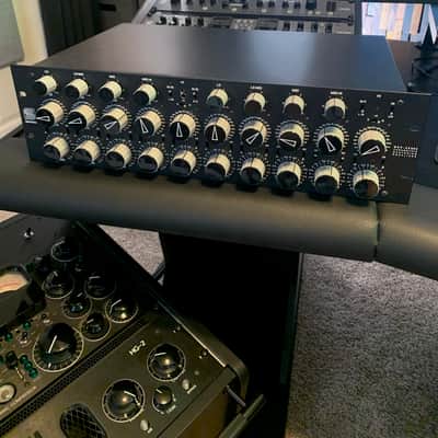 DIY Racked DR-MQ5 Sontec Mastering EQ 2024 - Black