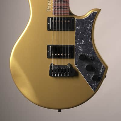 Pinter Guitars Rockstar SB1-R Electric Guitar - Gold, w/ Original Deluxe Gig Bag