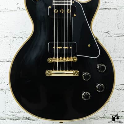 2025 Gibson Custom Shop Les Paul 1954 Reissue Staple Pickup Ebony VOS w/ OHSC