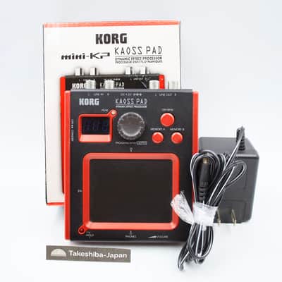 Korg mini-KP Kaoss Pad Mini Dynamic Effect Processor Synthesizer With Original Box Power Supply 042551
