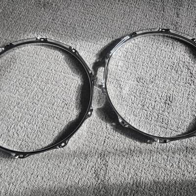 Ludwig Snare drum hoops 2000 - Chrome Over steel