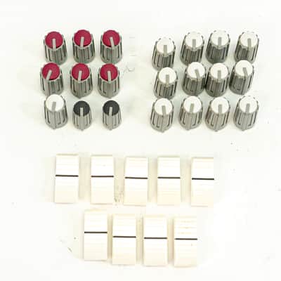 Genuine Mackie 32•8 24•8 16•8 Master Channel Knobs & Faders OEM Parts Lot