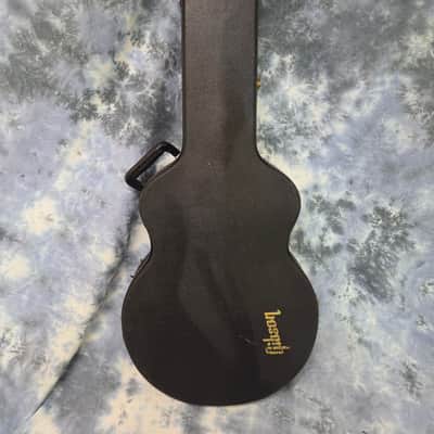 Vintage 1973 Gibson ES335 330 345 Black RED Plush Hard Shell Electric Guitar Case #3